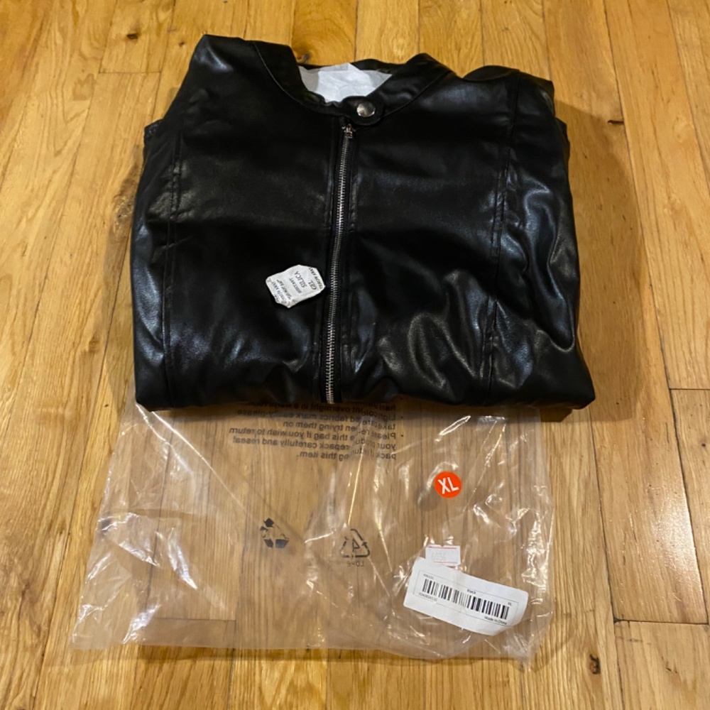 New Faux Leather jacket - Picture 8 of 16